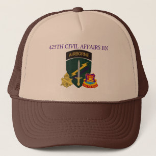Camionero 425TH GORRA del BATALLÓN de los ASUNTOS CIVILES