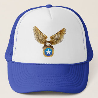 Camionero 4 de julio gorra de las alas de Eagle del Día de