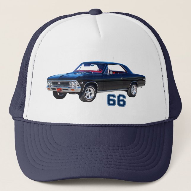 Camionero 66 gorra de Chevy Chevelle SS (Anverso)