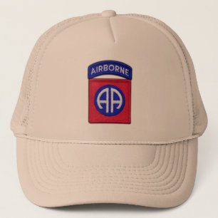 Camionero 82.o gorra aerotransportado del remiendo de los