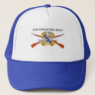 Camionero 8vo GORRA del REGIMIENTO de INFANTERÍA