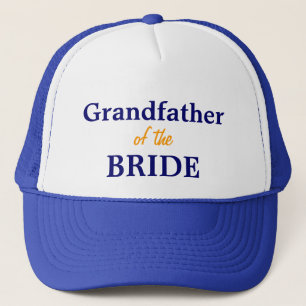 Camionero Abuelo de la gorra de novia