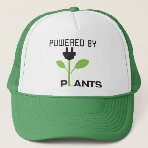 Camionero Accionado por el gorra de las plantas