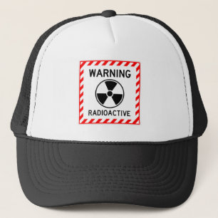Camionero ADVERTENCIA MUY DIVERTIDA Gorra DE Rótulo RADIOACT