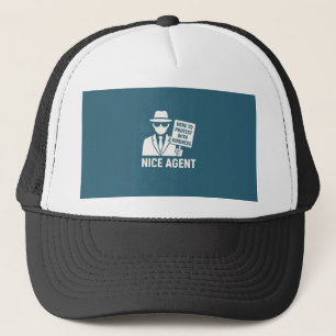 Camionero Agente Amable – Gorra del Agente de Amabilidad
