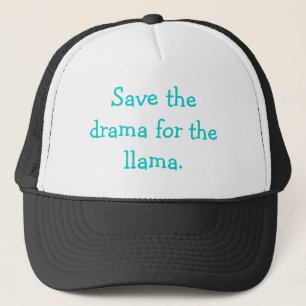 Camionero Ahorre el drama para el gorra de la llama