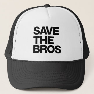 Camionero Ahorre el gorra de Bros - negro