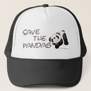 Camionero Ahorre el gorra de las pandas