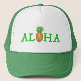Camionero ALOHA Tropical Island Hawái Gorra de la piña