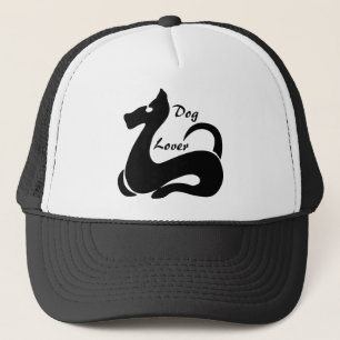Camionero Amante de los perros, gorra de perro estilizada
