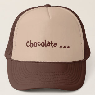 Camionero Amantes del chocolate gorra con dulces de chocolat