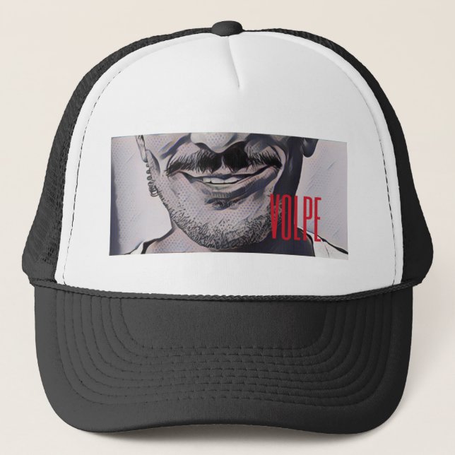 Camionero Amigos De Volpe Mustache Gorra (Anverso)