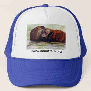 Camionero Amigos del gorra de la nutria de mar
