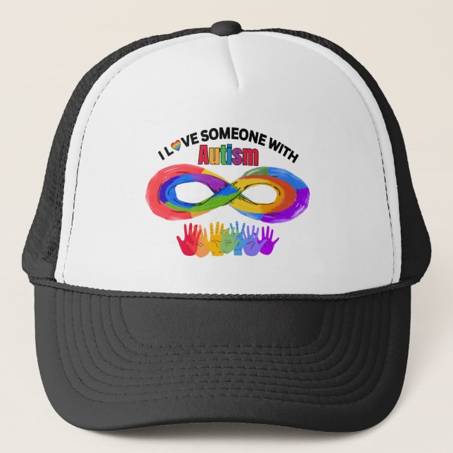 CAMIONERO AMO A ALGUIEN CON GORRA DE AUTISMO (Anverso)