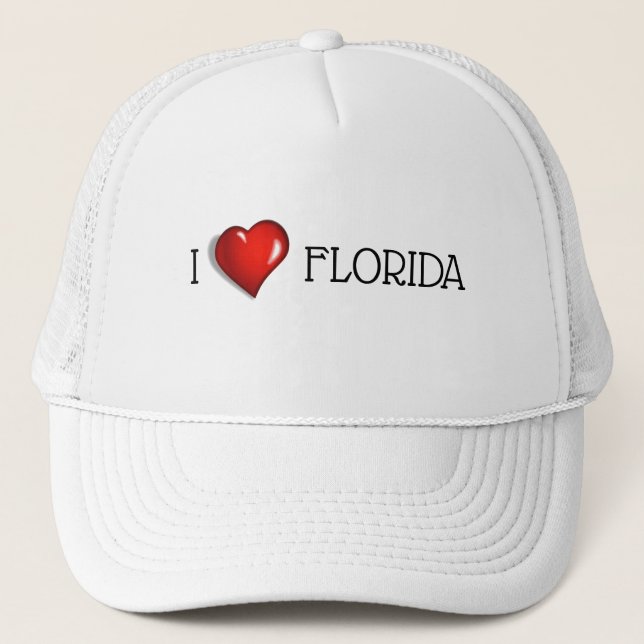 Camionero Amo al gorra de Florida (Anverso)