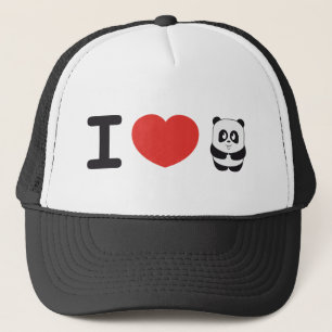 Camionero Amo el gorra de la panda