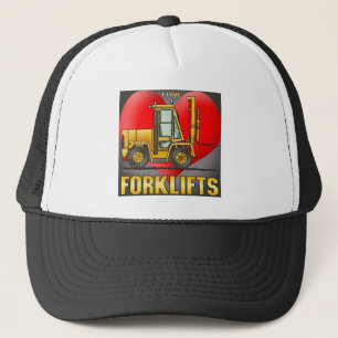 Camionero Amo el gorra de las carretillas elevadoras