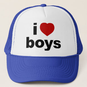 Camionero Amo el gorra de los muchachos