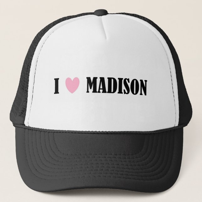 CAMIONERO AMO EL GORRA DE MADISON (Anverso)