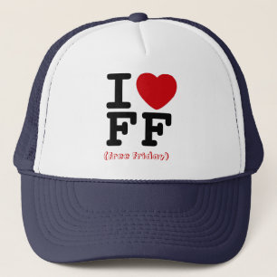 Camionero Amo el gorra libre de viernes