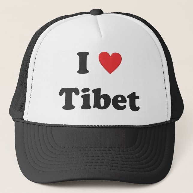 Camionero "Amo gorra de Tíbet" (Anverso)