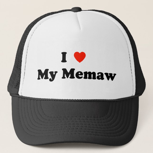 Camionero Amo mi gorra de Memaw (Anverso)