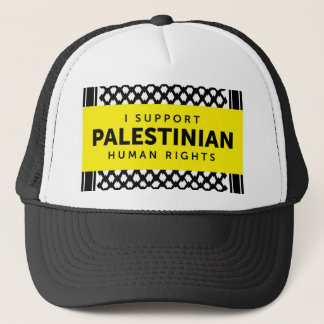 Camionero Apoyo el gorra palestino de los derechos humanos
