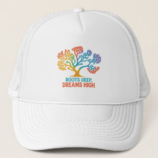 Camionero Arte de Naturaleza Inspirador Gorra de Árbol Arcoí