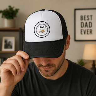 Camionero Ascendido a Papá Est 2026 Regalo de Gorra Divertid