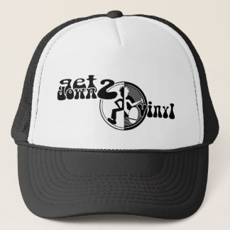 Camionero Bajar al gorra gráfico de vinilo
