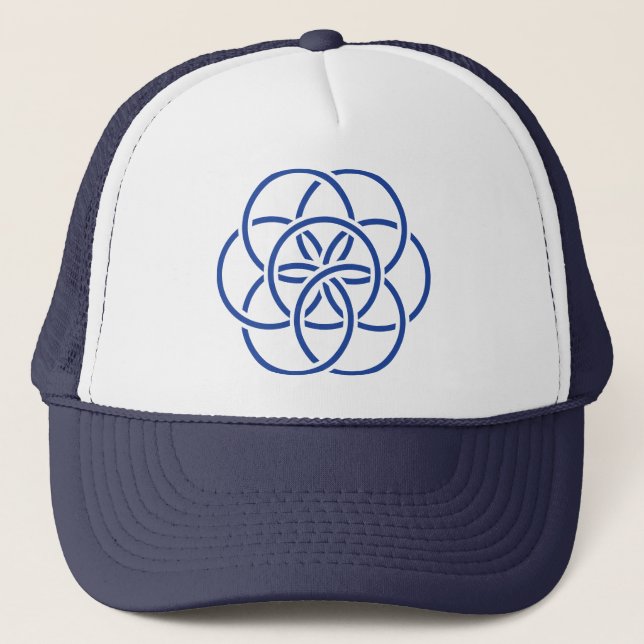 Camionero Bandera de la tierra del planeta - gorra (Anverso)