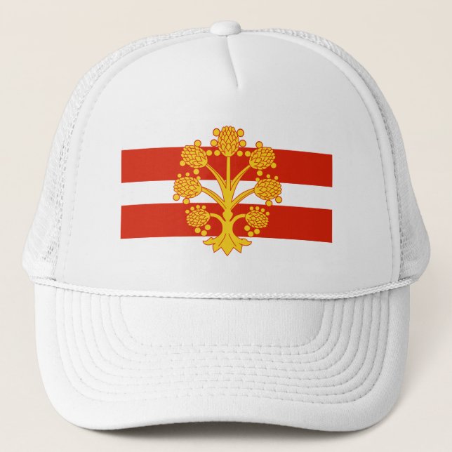 Camionero Bandera del Gorra de Westmorland (Anverso)