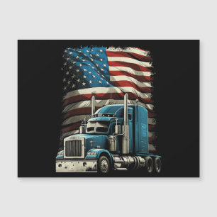 Camionero Bandera Estadounidense Para Camión Patri