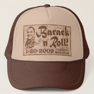 Camionero Barack y rueda el gorra 2009 de la inauguración