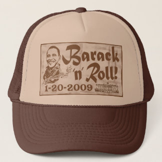 Camionero Barack y rueda el gorra 2009 de la inauguración