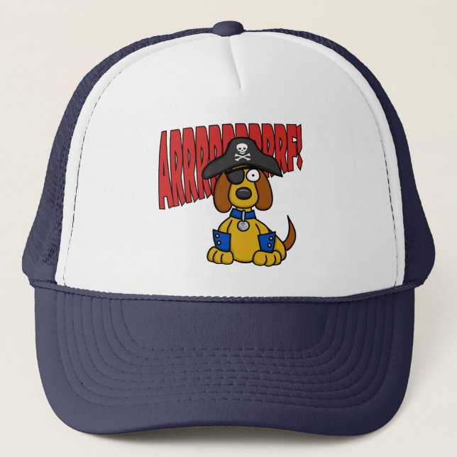 Camionero Barrrrrrrrrrrk tiene gusto de un gorra del pirata (Anverso)