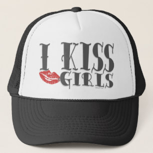 Camionero Beso el gorra de los chicas