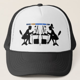 Camionero Blanca y Negra de Gorra