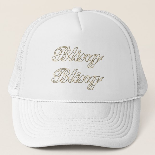 Camionero Bling, gorra de Bling (Anverso)