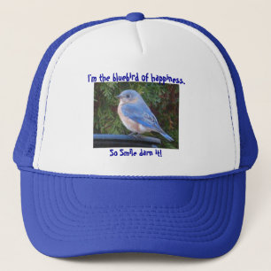 Camionero Bluebird divertido del CE del gorra de Hsppiness