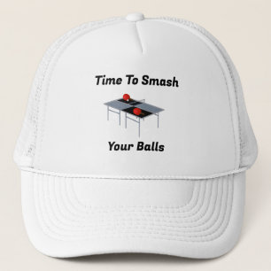 Camionero Bolas divertidas, Gorra de Ping Pong