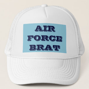 Camionero Brat de la Fuerza Aérea gorra