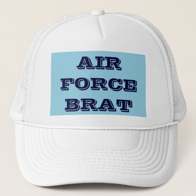 Camionero Brat de la Fuerza Aérea gorra (Anverso)