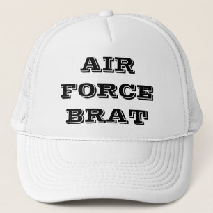 Camionero Brat de la Fuerza Aérea gorra