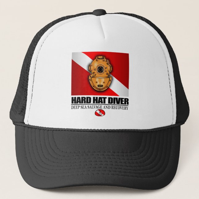 Camionero Buceador de Gorra duro (Anverso)