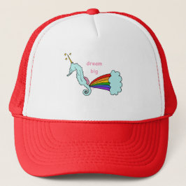 Camionero caballito de mar unicorn dream big gorra
