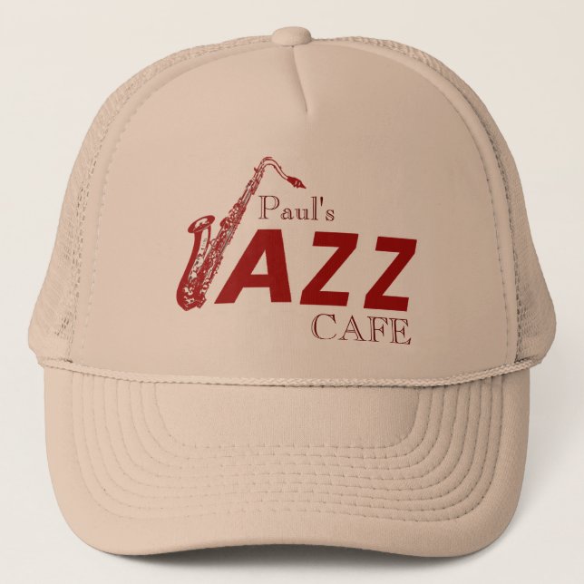 Camionero Cafe de jazz de Paul - Gorra (Anverso)
