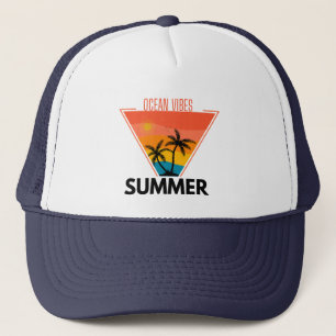 Camionero Cap de verano de Kascit - Gorra de playa de Ocean 