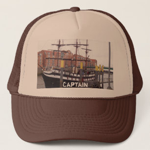 Camionero Capitán del gorra de la nave