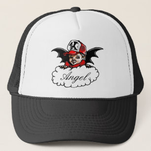 Camionero Carácter de la pintada - ángel - gorra del